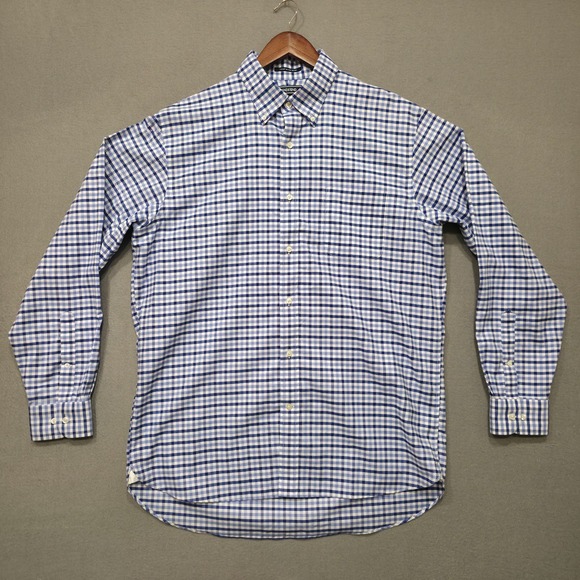 Lands' End Other - Lands End Men's Supima No-Iron Oxford Long Sleeve Traditional Fit Shirt Size L